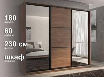 Шкаф-купе 3х дверный Кааппи 3 180х60