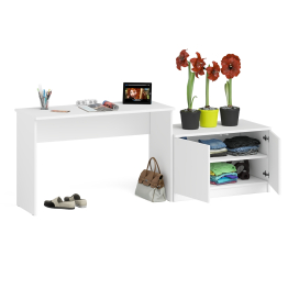 Стол письменный 1200 Мори с тумбой с дверками